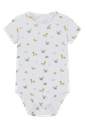 Kurzarm-Babybody aus Bambus