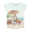 Mädchen T-Shirt mit Leoparden