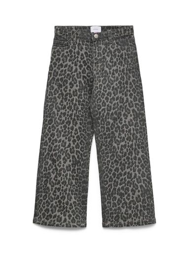 [01-34890.1] Weite Jeans mit Leopardenmuster (146)