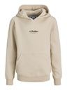 Hoodie mit schlichtem Druck