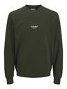 Sweatshirt Rundhals mit schlichtem Druck