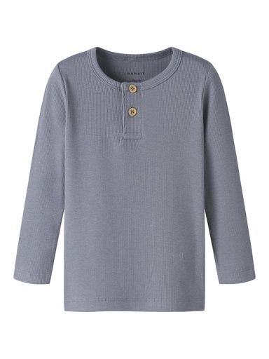 [01-34950.1] Langarmshirt gerippt mit Knöpfen (92)
