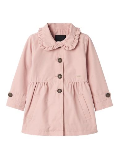 [01-35173.1] Mädchen Trenchcoat mit Rüschenkragen (104)