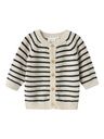 Strickjacke gestreift