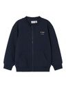 Sweatjacke mit kleinem Druck