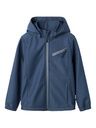 Softshelljacke Uni mit abnehmbarer Kapuze