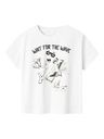 T-Shirt mit Haifischdruck