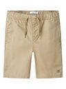 Baumwollshorts mit Kordelzug