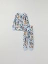 Langes Pyjama-Set Drachenmotiv