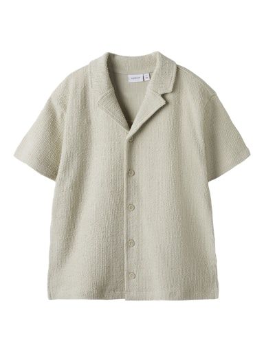 [01-35302.0] Kurzarm Hemd mit Struktur (Beige, 146/152)