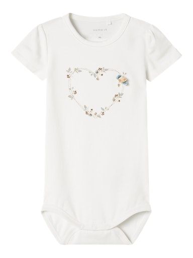 [01-35343.0] Kurzarmbody mit Druck (Creme, 50)