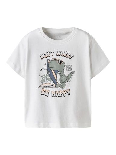[01-35010.0] T-Shirt mit Druck (Weiss, 92)