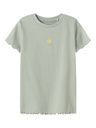 T-Shirt mit kleiner Stickerei