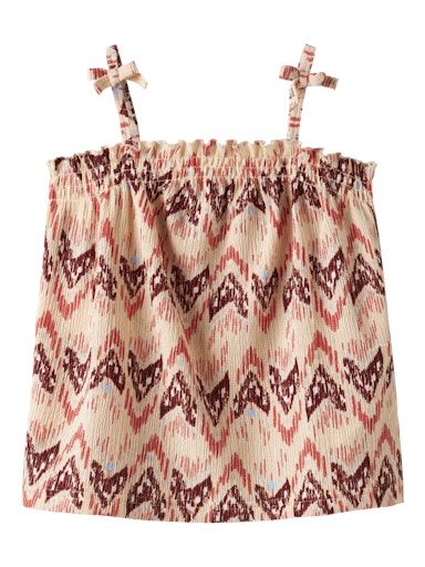 [01-35326.0] Träger Top bedruckt (Beige, 146/152)