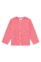 Mädchen Strickjacke mit Lochmuster