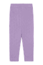 Einfarbige Mädchen-Leggings Biobaumwolle