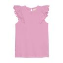 Mädchen Tanktop mit Rüschenärmel
