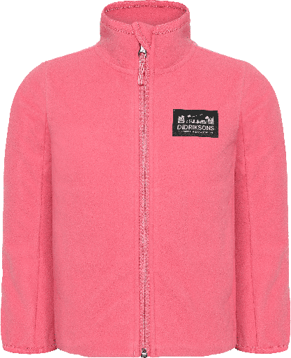 [01-35455.10] Winddichte Kinder Fleece-Jacke (Pink, 130)