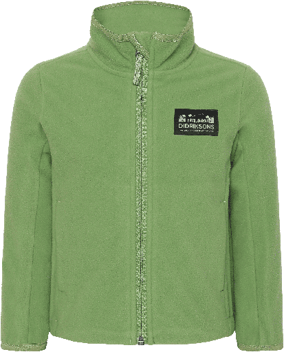 [01-35455.12] Winddichte Kinder Fleece-Jacke (Grün, 90)