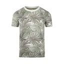 Knaben T-Shirt mit Blätter-Print