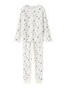 Langes Kinder-Pyjama-Set mit Schmetterlingen