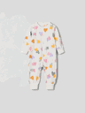 Langärmeliges Kleinkinder-Pyjama mit Reisverschluss