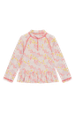 UV50-Badeshirt langarm mit süssem Print