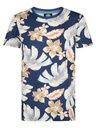 Knaben T-Shirt mit blumigem Alloverprint