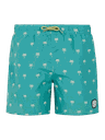 Knaben Beachshorts mit Palmenprint 