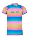 Gestreiftes Mädchen Surfshirt UV-Schutz