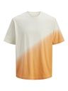 T-Shirt mit Dip-Dye Effekt