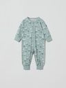 Langarm Pyjama Einteiler Gänseblümchenprint