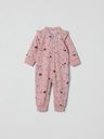 Sweatoverall mit Kirschblüten-Print