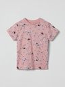 Mädchen T-Shirt mit Kirschblüten-Print