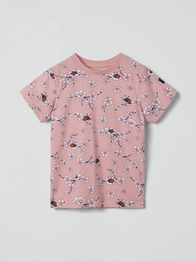 [01-35766.6] Mädchen T-Shirt mit Kirschblüten-Print (86)