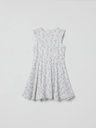Kurzärmliges Sommerkleid mit Blumenmotiv