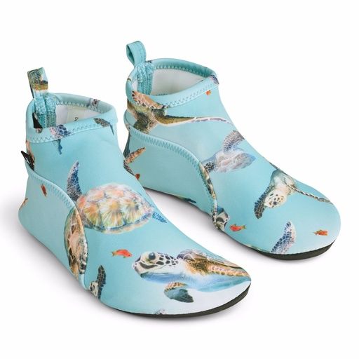 [01-35782.4] Bunte Molo Badeschuhe (Karibikblau, 23)
