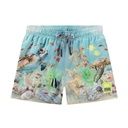 Farbige Jungen Badeshorts Unterwasserwelt