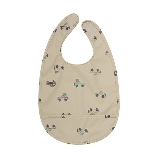 [01-35820.1] PU-Latz bedruckt (Beige)