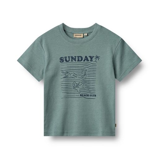 [01-35829.0] Weiches Knaben T-Shirt mit Brustprint (98)