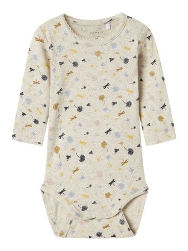 [01-35843.1] Langarmbody mit Libelle Print (74)