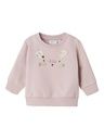 Baby Sweatshirt mit Hasenapplikation