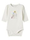 Langarmbody mit Hasenprint
