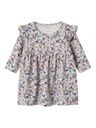 Langarm Jerseykleid mit Blumendruck