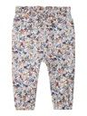Leichte Jerseyhose mit Blumendruck