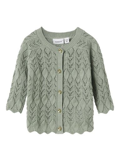 [01-35873.1] Babystrickjacke mit Struktur (Mint, 50)