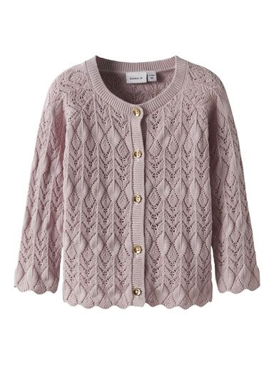 [01-35873.10] Babystrickjacke mit Struktur (Rosa, 62)