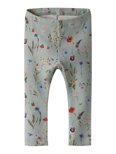 [01-35876.1] Jersey Leggings Blumenwiese (Mint, 80)