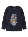 Sweatshirt mit Brustprint