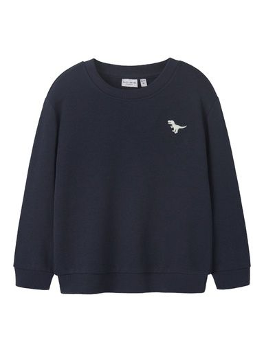 [01-35891.11] Sweatshirt mit kleiner Stickerei (Dunkelblau, 104)